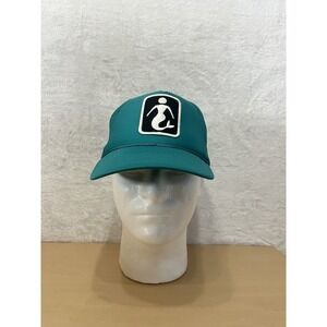 Teal Mermaid Patch Trucker Hat Snapback Otto Collection One Size (bin03)